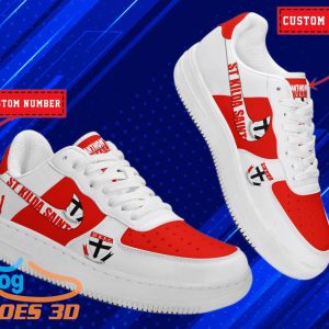 St Kilda Saints AFL Personalized Air Force Shoes For Men Women 1 St Kilda Saints AFL Personalized Air Force Shoes For Men Women Product Photo 2