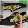 Sunflowers And Red Roses Fashion Low Top Shoes Sunflowers And Red Roses Fashion Low Top Shoes