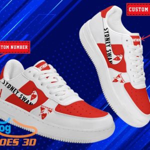 Sydney Swans AFL Personalized Air Force Shoes For Men Women Product Photo 2