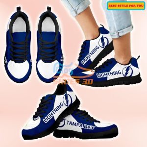 Tampa Bay Lightning Top Logo Casual Sneakers For Sport Fans Product Photo 1