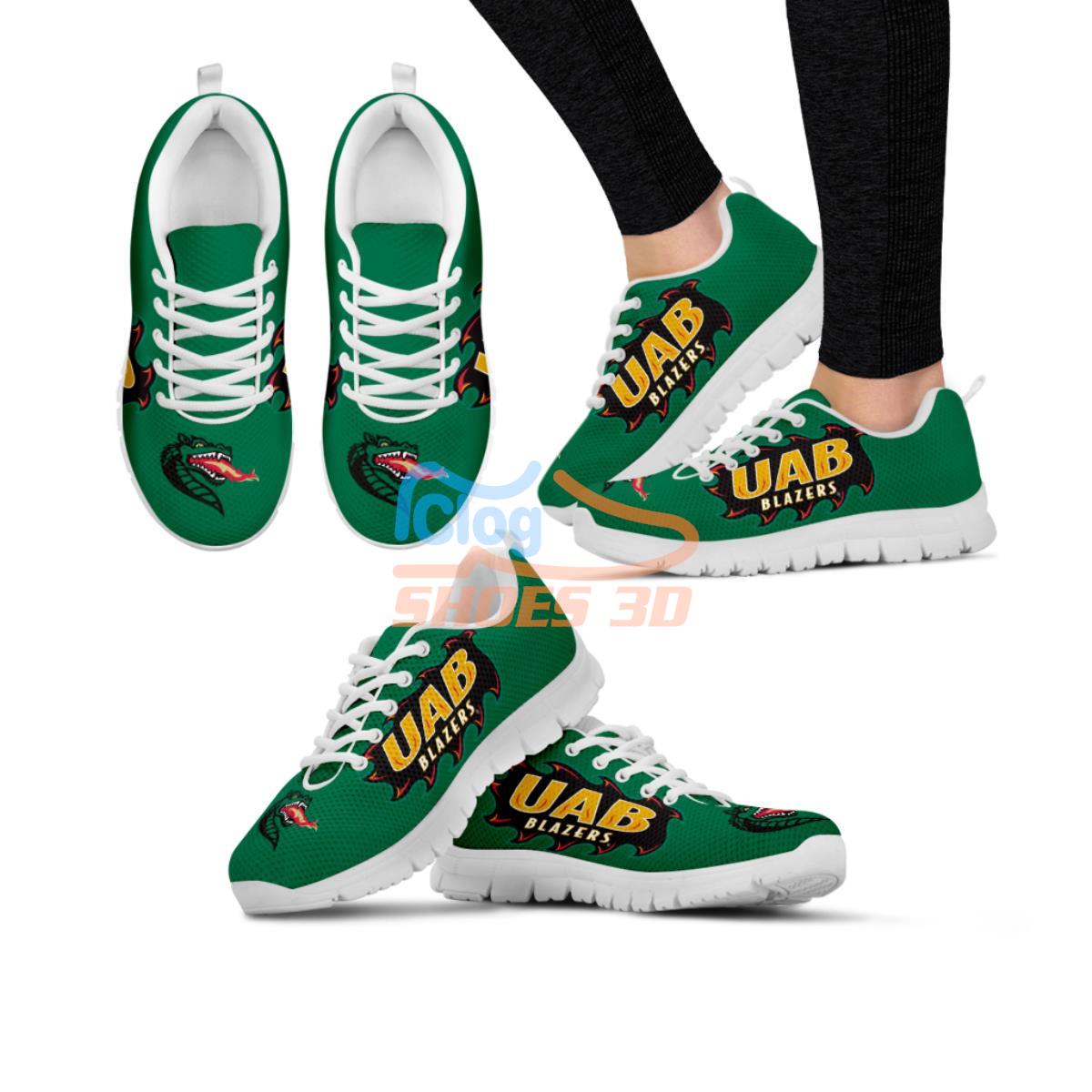 UAB Blazers Casual Sneakers For Sport Fans UAB Blazers Casual Sneakers For Sport Fans