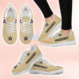 Vanderbilt Commodores Casual Sneakers For Sport Fans Product Photo 2