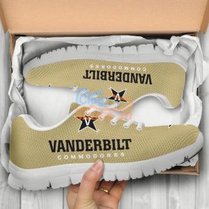 Vanderbilt Commodores Casual Sneakers For Sport Fans Product Photo 3