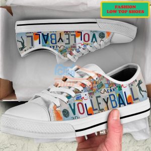 Volleyball Fashion Low Top Shoes Product Photo 1