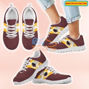 Washington Redskins Three Colors Vertical Casual Sneakers For Sport Fans Product Photo 2
