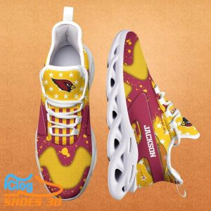 Arizona Cardinals NFL Max Soul Shoes Custom Name Best Gift For Fans Product Photo 2