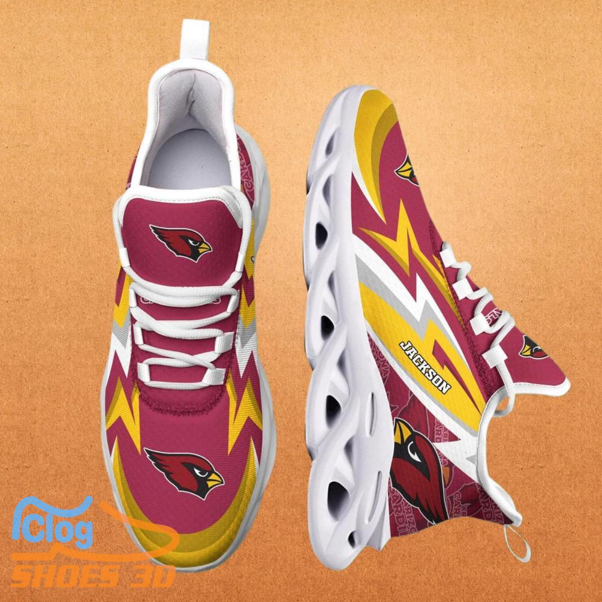 Arizona Cardinals NFL Max Soul Shoes Custom Name Best Gift For Men And Women Arizona Cardinals NFL Max Soul Shoes Custom Name Best Gift For Men And Women
