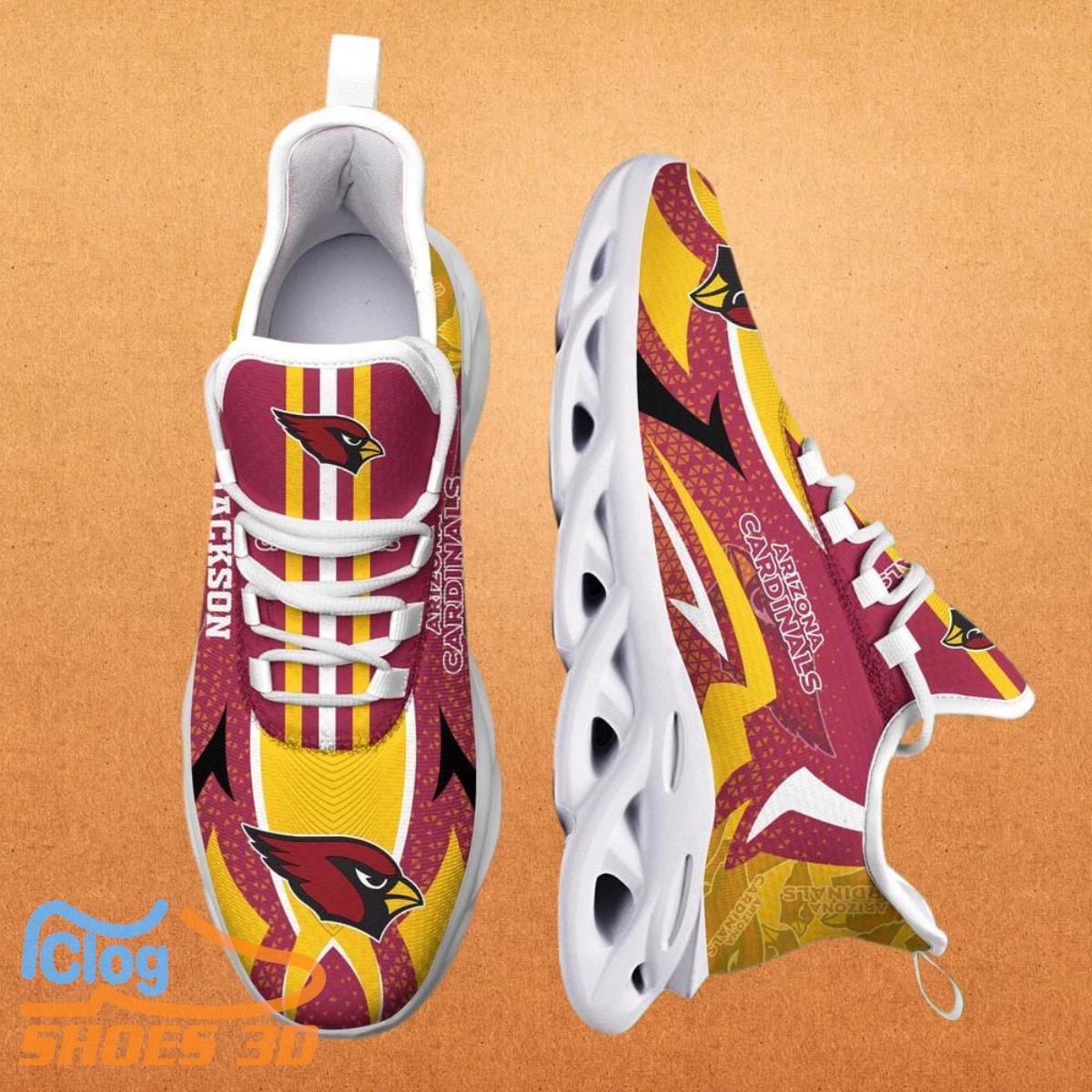 Arizona Cardinals NFL Max Soul Shoes Custom Name Style Gift For Men And Women Arizona Cardinals NFL Max Soul Shoes Custom Name Style Gift For Men And Women