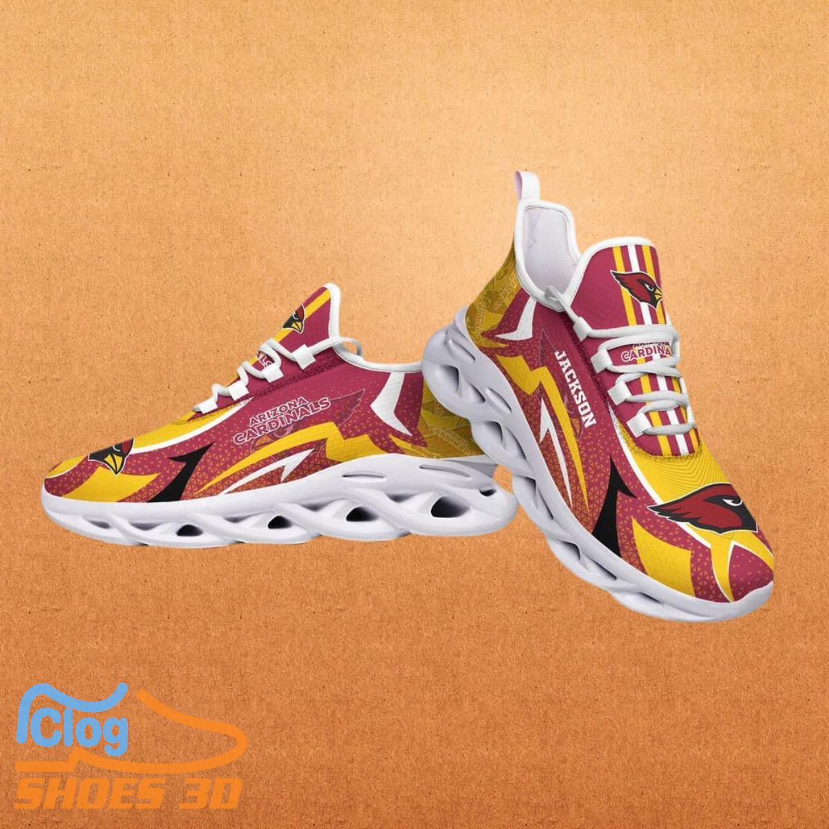 Arizona Cardinals NFL Max Soul Shoes Custom Name Style Gift For Men And Women 3 Arizona Cardinals NFL Max Soul Shoes Custom Name Style Gift For Men And Women Product Photo 1
