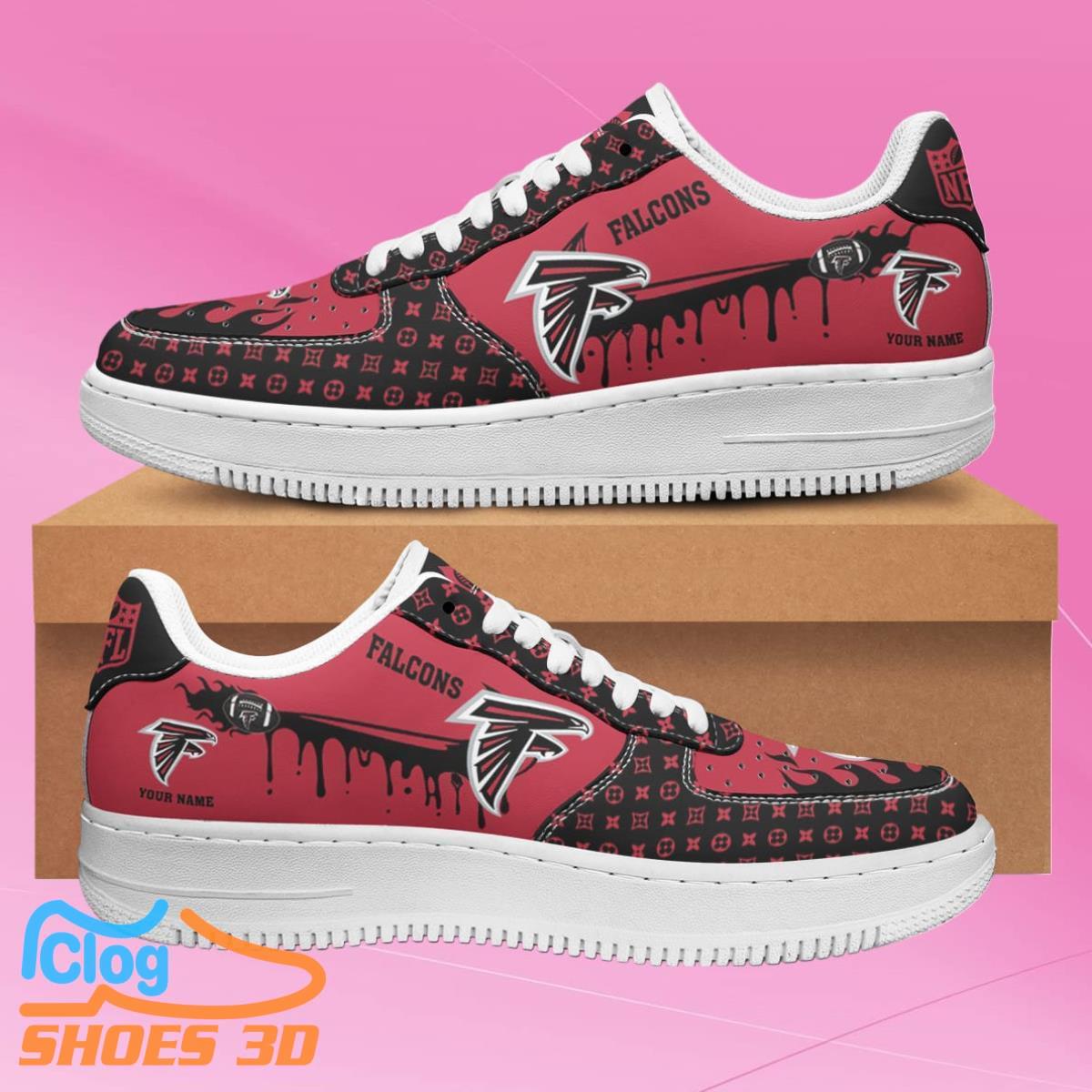 Atlanta Falcons Air Force Shoes Impressive Gift For Men And Women 3 Atlanta Falcons Air Force Shoes Impressive Gift For Men And Women Product Photo 1
