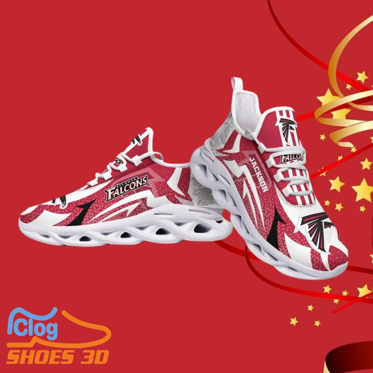 Atlanta Falcons NFL Max Soul Shoes Custom Name Special Gift For Men And Women 3 Atlanta Falcons NFL Max Soul Shoes Custom Name Special Gift For Men And Women Product Photo 1