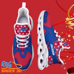 Buffalo Bills NFL Max Soul Shoes Custom Name Best Gift For Fans Product Photo 2