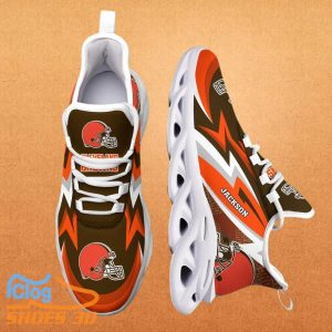 Cleveland Browns NFL Max Soul Shoes Custom Name Special Gift For Men And Women Product Photo 2