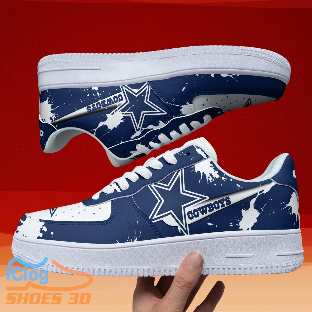 Dallas Cowboys NFL Air Force Shoes Best Gift 2 Dallas Cowboys NFL Air Force Shoes Best Gift Product Photo 1