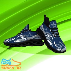 Dallas Cowboys NFL Max Soul Shoes Custom Name Sneakers Hot Trending Best Gifts 1 Dallas Cowboys NFL Max Soul Shoes Custom Name Sneakers Hot Trending Best Gifts Product Photo 2