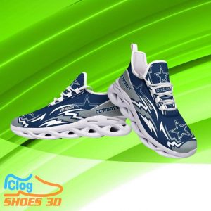 Dallas Cowboys NFL Max Soul Shoes Custom Name Sneakers Hot Trending Best Gifts 2 Dallas Cowboys NFL Max Soul Shoes Custom Name Sneakers Hot Trending Best Gifts Product Photo 3