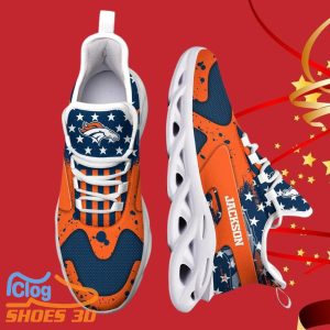 Denver Broncos NFL Max Soul Shoes Custom Name Special Gift For Men And Women Product Photo 2