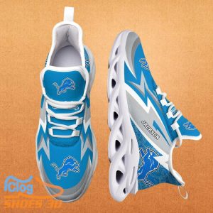 Detroit Lions NFL Max Soul Shoes Custom Name Special Gift For Men And Women 1 Detroit Lions NFL Max Soul Shoes Custom Name Special Gift For Men And Women Product Photo 2