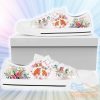 French Bulldog Frenchie Mom Low Top Canvas Shoes