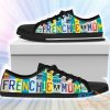 Frenchie Mom Low Top Canvas Shoes French Bulldog Lover Frenchie Mom Low Top Canvas Shoes French Bulldog Lover