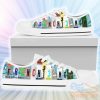 Funny Cat Low Top Canvas Shoes