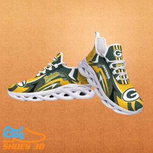 Green Bay Packers NFL Max Soul Shoes Custom Name Best Gift For Men And Women Product Photo 1
