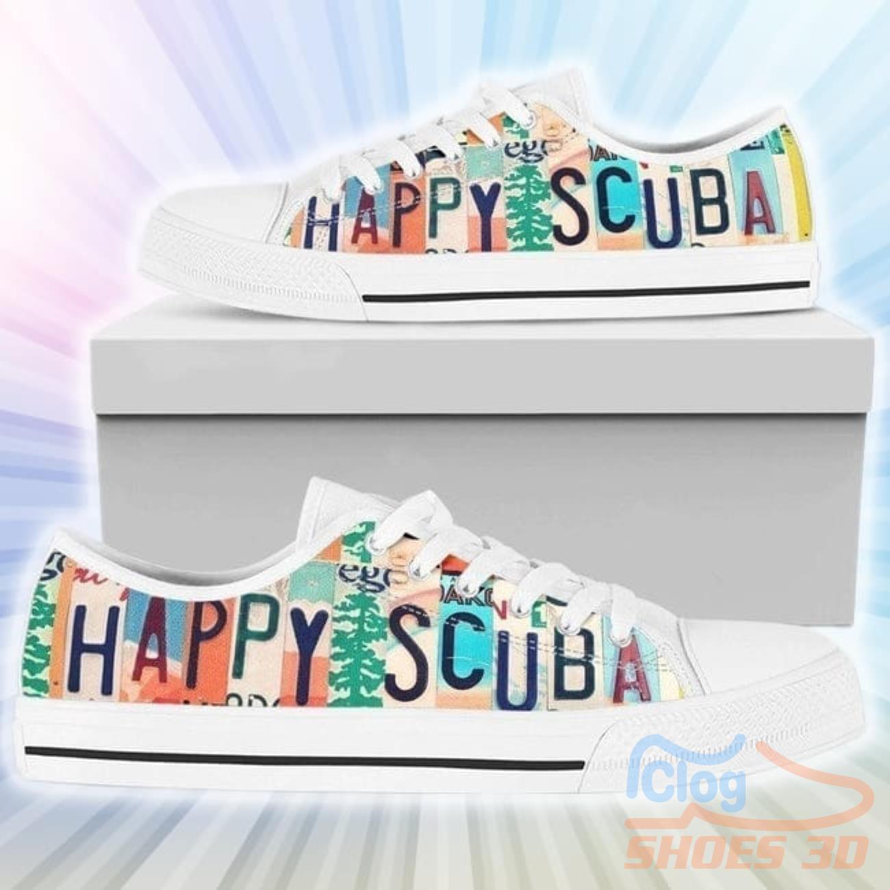 Happy Scuba Low Top Canvas Shoes 3 Happy Scuba Low Top Canvas Shoes Product Photo 1