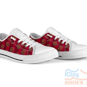 Harry Potter Gryffindor Low Top Canvas Shoes For Men Women Product Photo 2