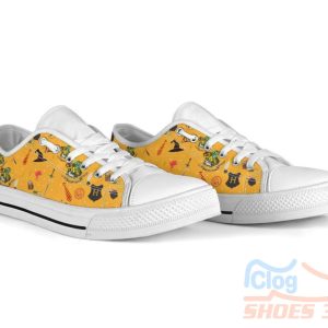Harry Potter Gryffindor Low Top Canvas Shoes Gift For Men Women Product Photo 2