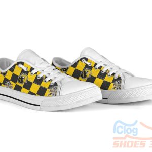 Harry Potter Hufflepuff Low Top Canvas Shoes For Men Women Product Photo 2