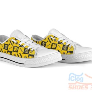 Harry Potter Hufflepuff Low Top Canvas Shoes Gift For Men Women Product Photo 2