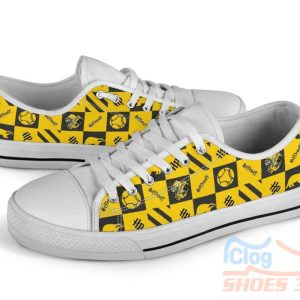 Harry Potter Hufflepuff Low Top Canvas Shoes Gift For Men Women Product Photo 3