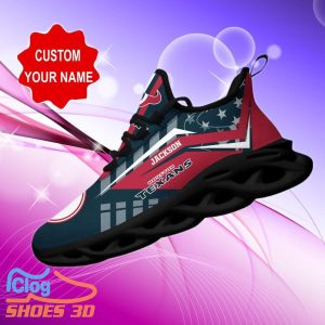 Houston Texans NFL Max Soul Shoes Custom Name Sneakers Hot Trending Special Gift Product Photo 1