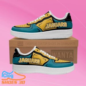 Jacksonville Jaguars Air Force Shoes Impressive Gift For Men And Women Product Photo 1