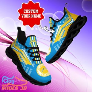 Los Angeles Chargers NFL Max Soul Shoes Custom Name Sneakers Hot Trending Special Gift 1 Los Angeles Chargers NFL Max Soul Shoes Custom Name Sneakers Hot Trending Special Gift Product Photo 2