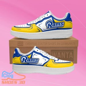 Los Angeles Rams Air Force Shoes Impressive Gift For Men And Women Product Photo 1