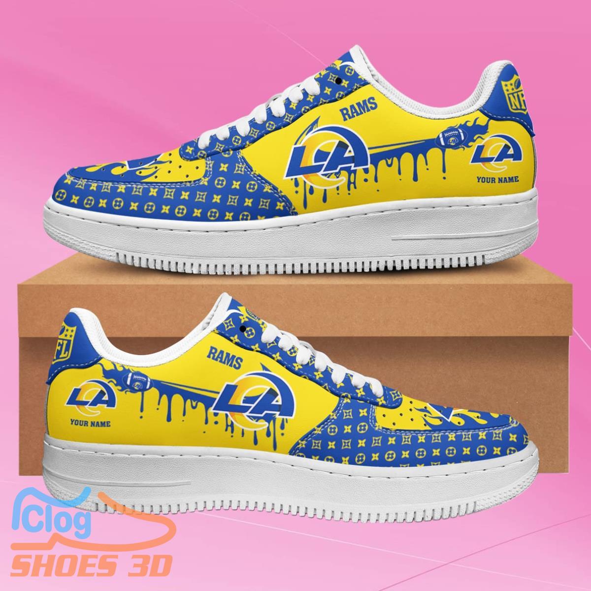 Los Angeles Rams Air Force Shoes Style Gift For Men And Women 3 Los Angeles Rams Air Force Shoes Style Gift For Men And Women Product Photo 1