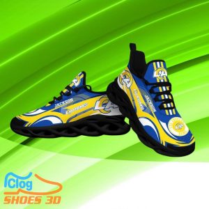 Los Angeles Rams NFL Max Soul Shoes Custom Name Sneakers Hot Trending Gifts For Fans 1 Los Angeles Rams NFL Max Soul Shoes Custom Name Sneakers Hot Trending Gifts For Fans Product Photo 2