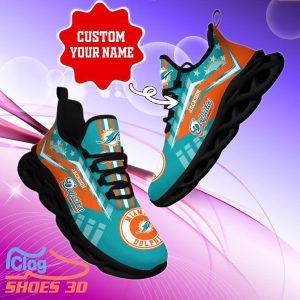 Miami Dolphins NFL Max Soul Shoes Custom Name Sneakers Hot Trending Special Gift For Men Women 1 Miami Dolphins NFL Max Soul Shoes Custom Name Sneakers Hot Trending Special Gift For Men Women Product Photo 2