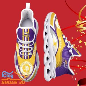 Minnesota Vikings NFL Max Soul Shoes Custom Name Best Gift For Men And Women Product Photo 2