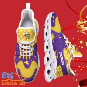 Minnesota Vikings NFL Max Soul Shoes Custom Name Style Gift For Men And Women Product Photo 2