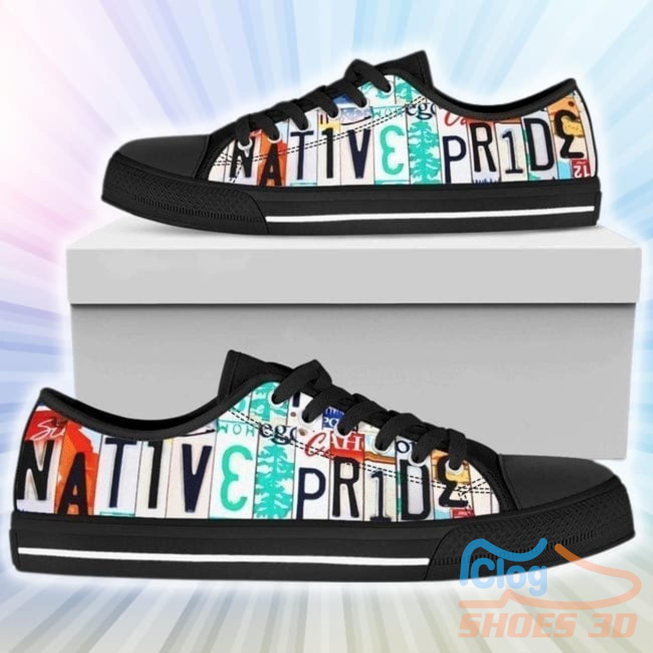 Native Pride Low Top Canvas Shoes 3 Native Pride Low Top Canvas Shoes Product Photo 1