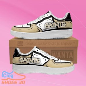 New Orleans Saints Air Force Shoes Impressive Gift For Men And Women Product Photo 1