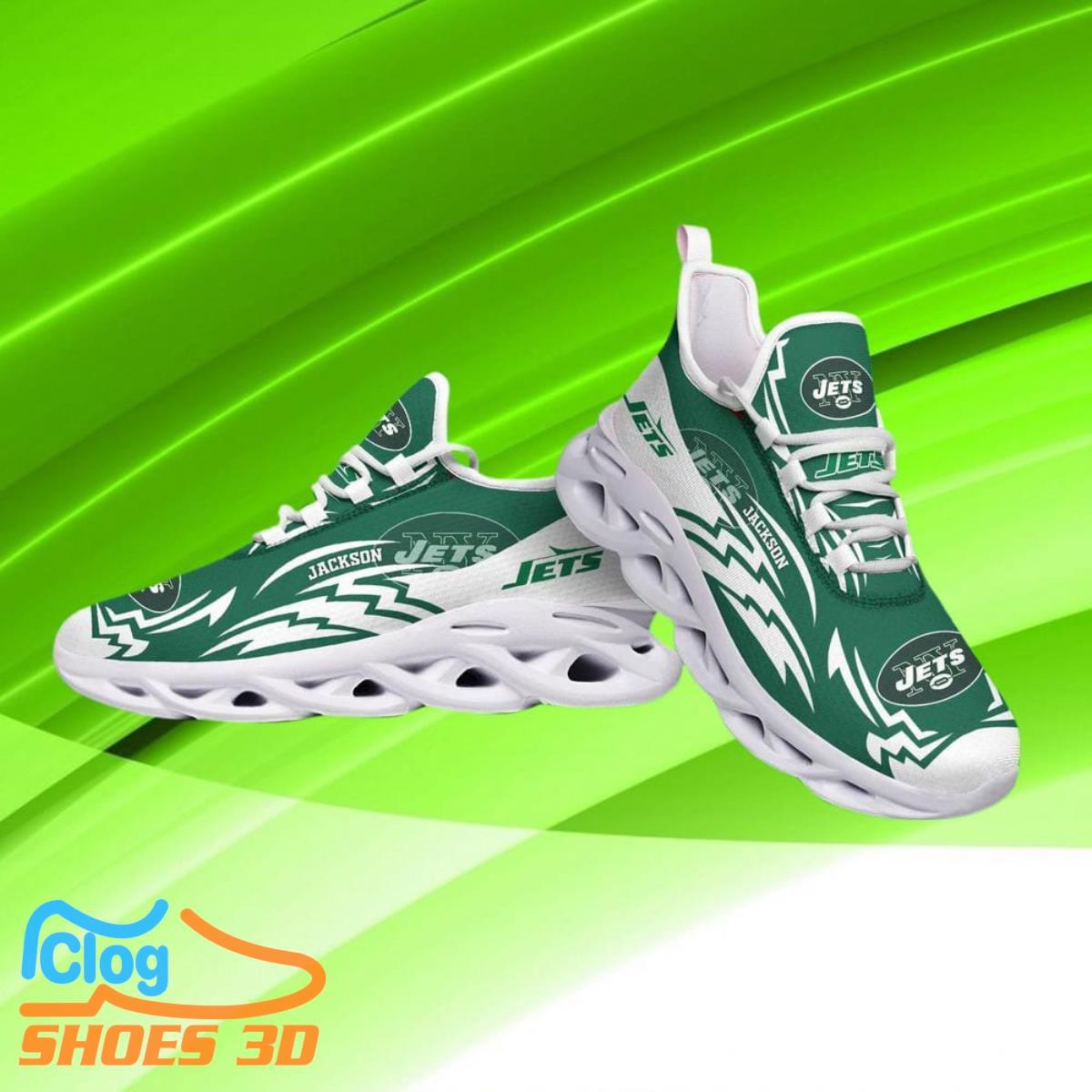 New York Jets NFL Max Soul Shoes Custom Name Sneakers Hot Trending Best Gifts New York Jets NFL Max Soul Shoes Custom Name Sneakers Hot Trending Best Gifts