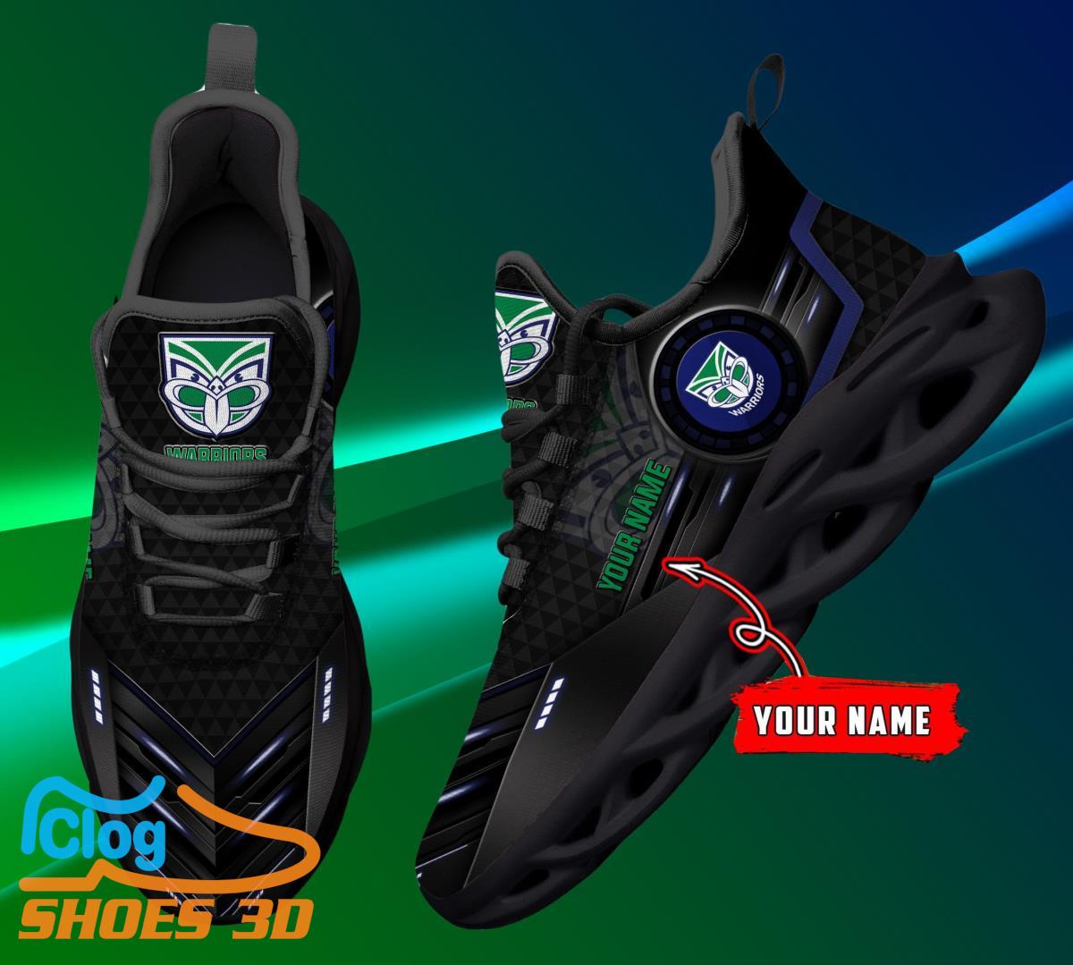 New Zealand Warriors Custom Name NRL Max Soul Shoes Best Gift New Zealand Warriors Custom Name NRL Max Soul Shoes Best Gift