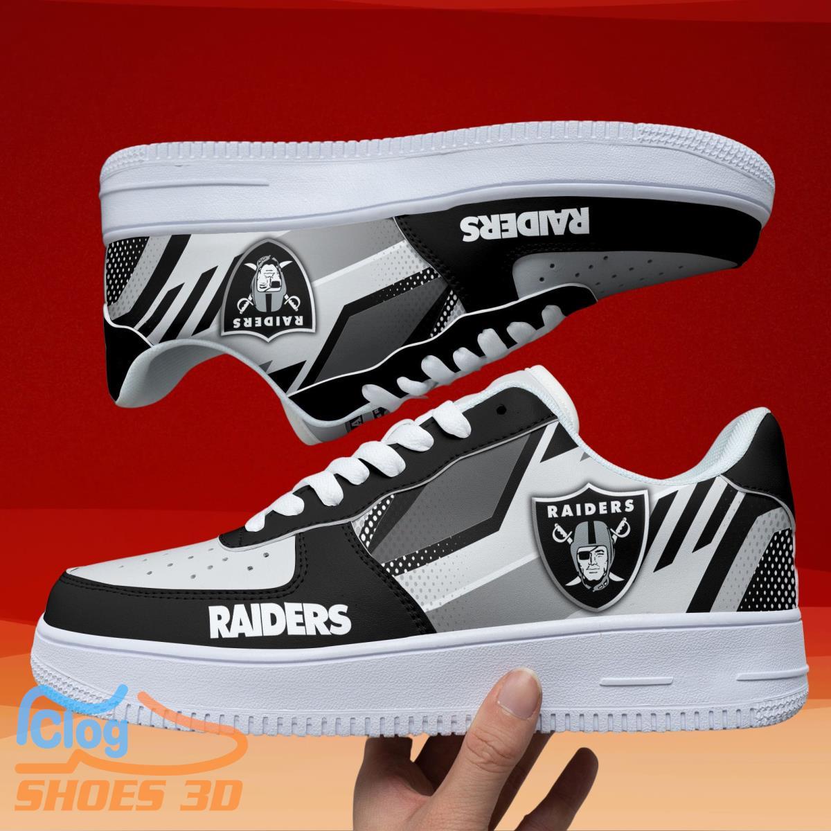 NFL Las Vegas Raiders Air Force Shoes Best Gift For Men Women 2 NFL Las Vegas Raiders Air Force Shoes Best Gift For Men Women Product Photo 1