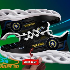 North Queensland Cowboys Custom Name NRL Max Soul Shoes Best Gift Product Photo 1