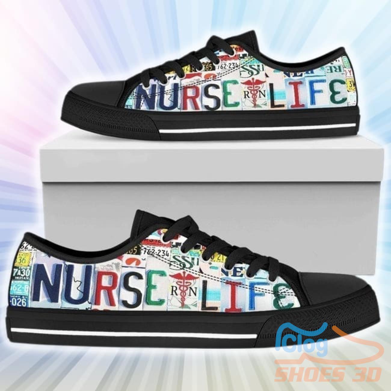 Nurse Life Low Top Canvas Shoes For Men Women 3 Nurse Life Low Top Canvas Shoes For Men Women Product Photo 1