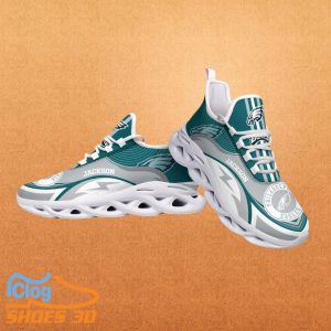 Philadelphia Eagles NFL Max Soul Shoes Custom Name Best Gift For Men And Women Product Photo 1