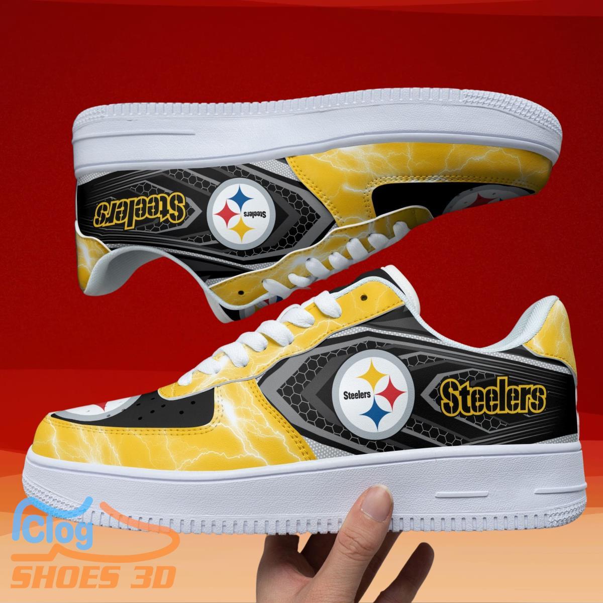Pittsburgh Steelers NFL Air Force Shoes Best Gift For Men And Women 2 Pittsburgh Steelers NFL Air Force Shoes Best Gift For Men And Women Product Photo 1